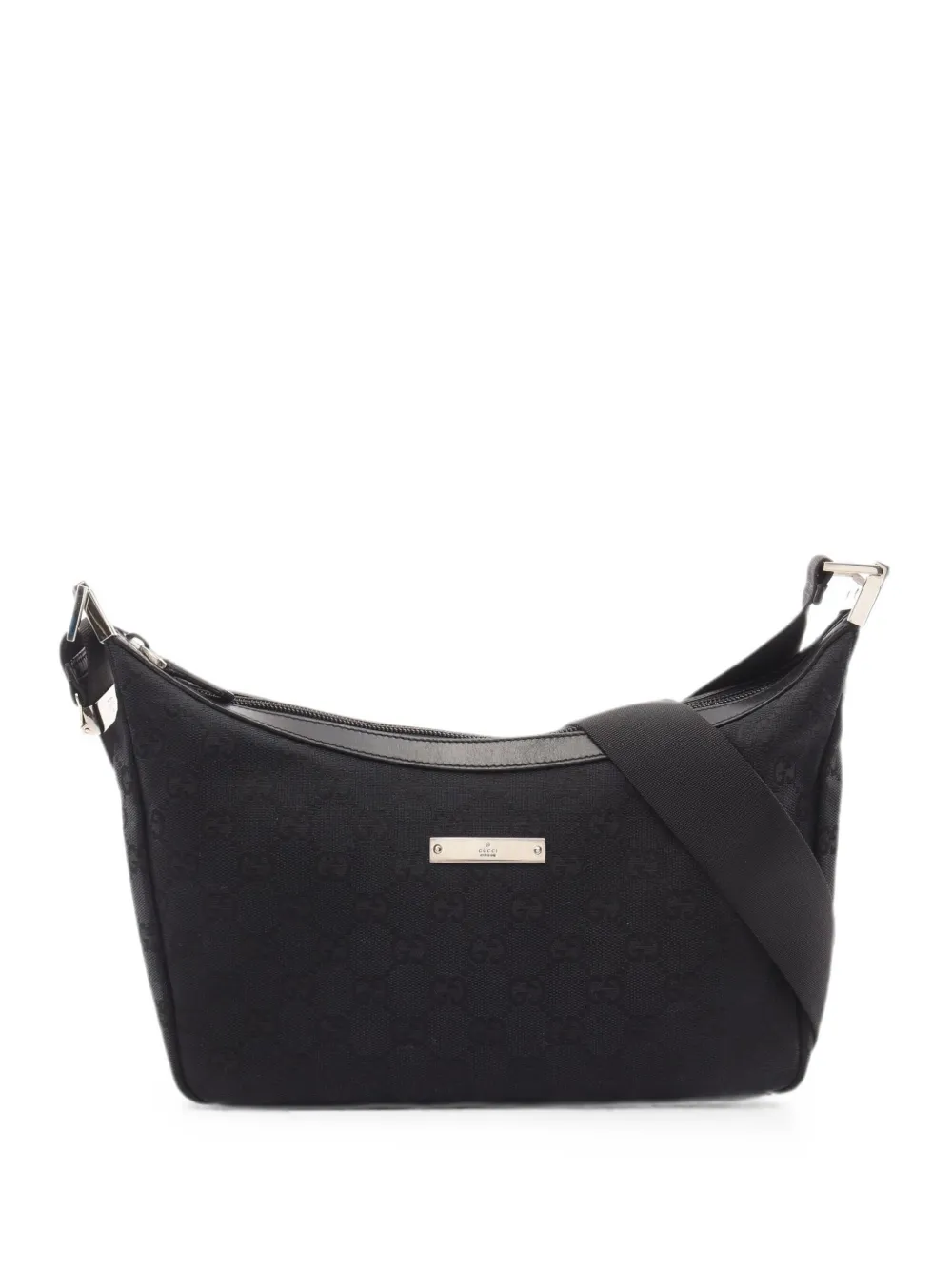 Gucci Pre-Owned 2010s GG canvas shoulder bag - Black