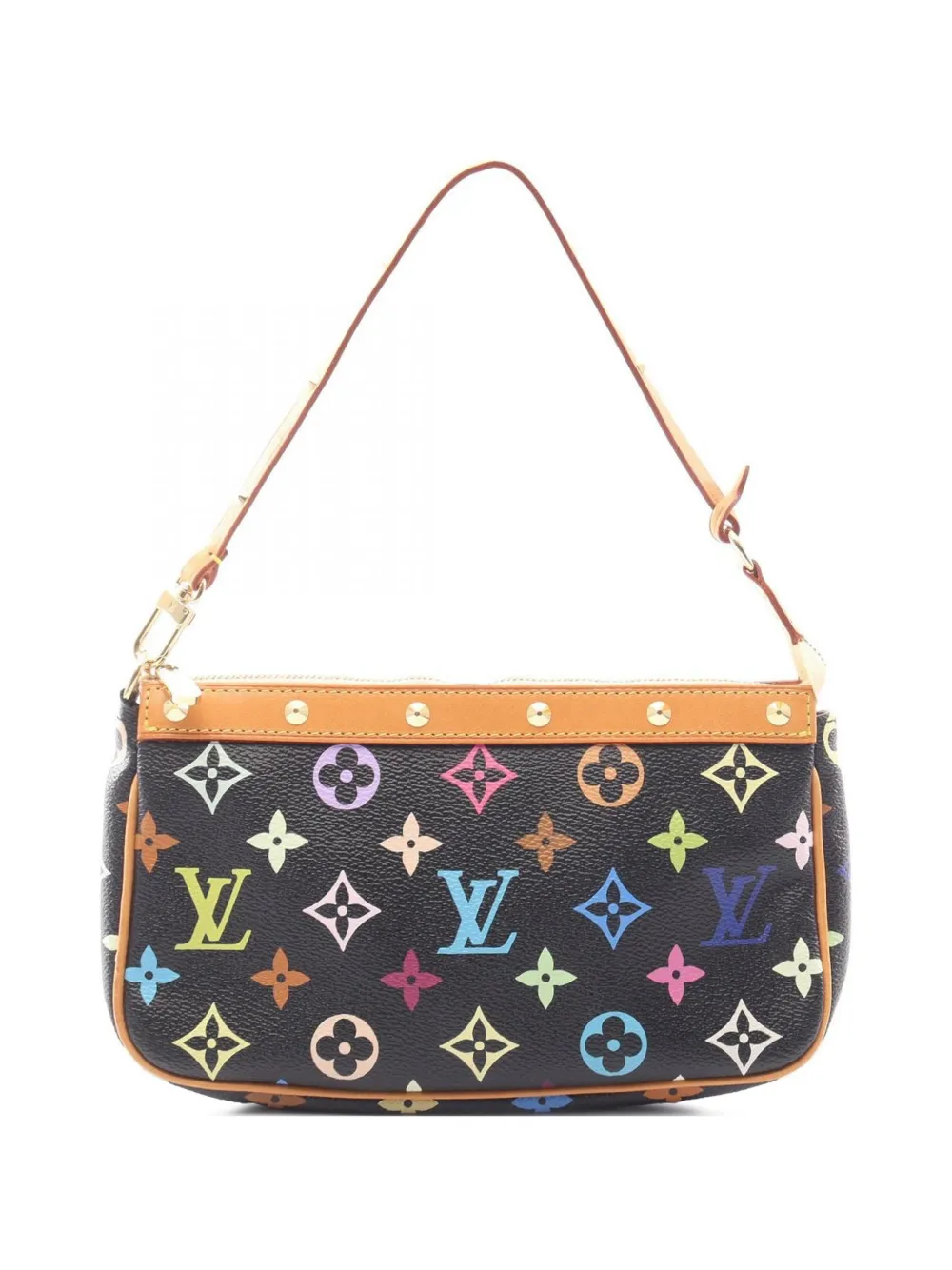 Louis Vuitton Pre-Owned 2003 Pochette Monogram Multicolor canvas shoulder bag - Schwarz