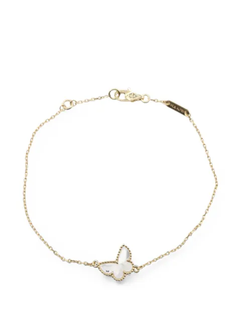 Van Cleef & Arpels Pre-Owned 2010s Sweet Papillon mother-of-pearl bracelet