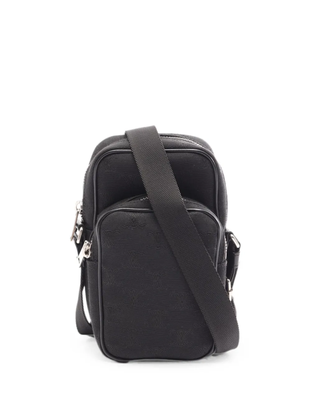 Celine Pre-Owned 2010s Triomphe messenger bag - Black