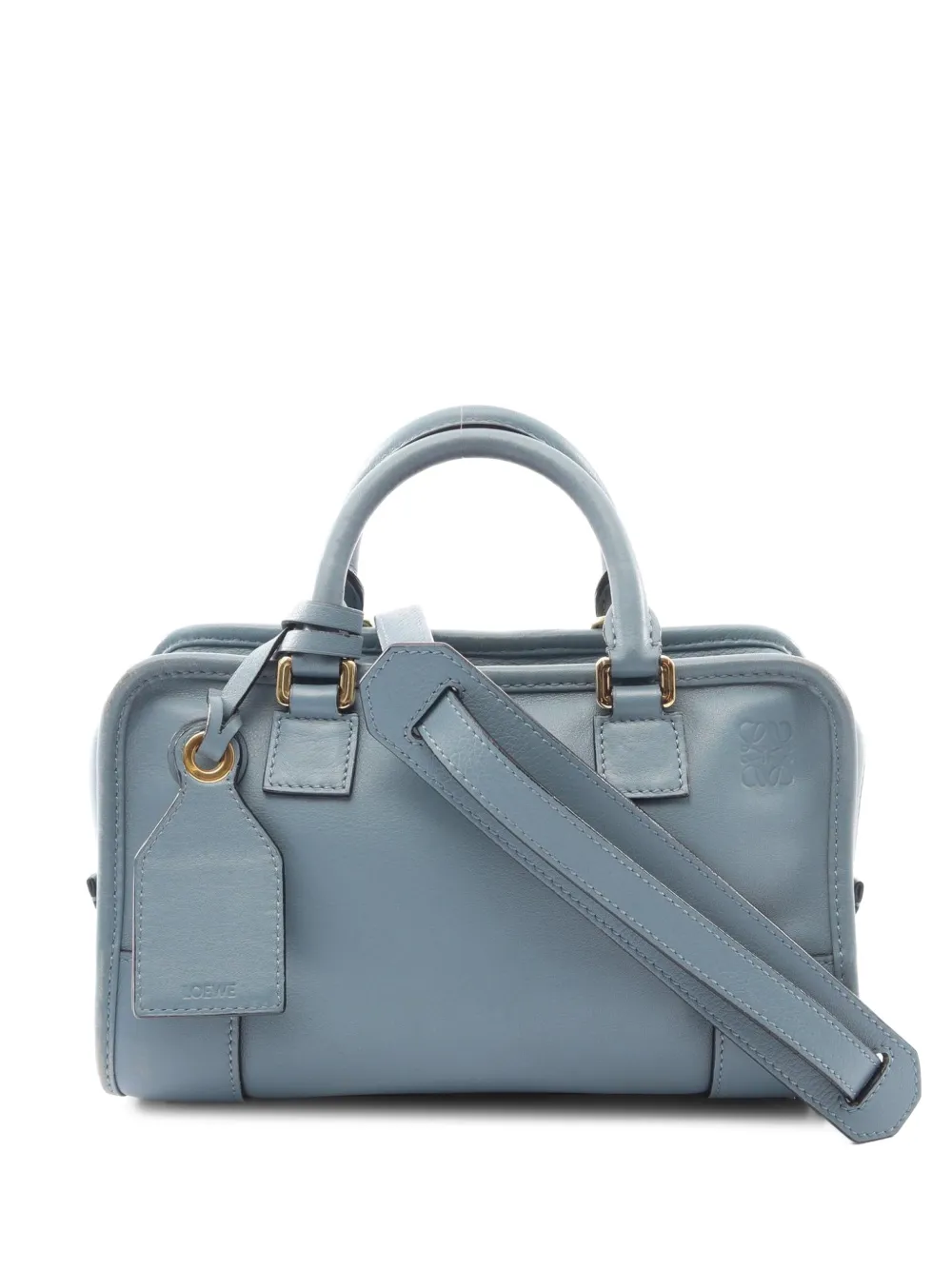 Loewe Pre-Owned 2000s Amazona23 leather handbag - Blu