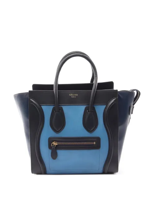 Celine Pre-Owned 2000s micro Luggage tote bag