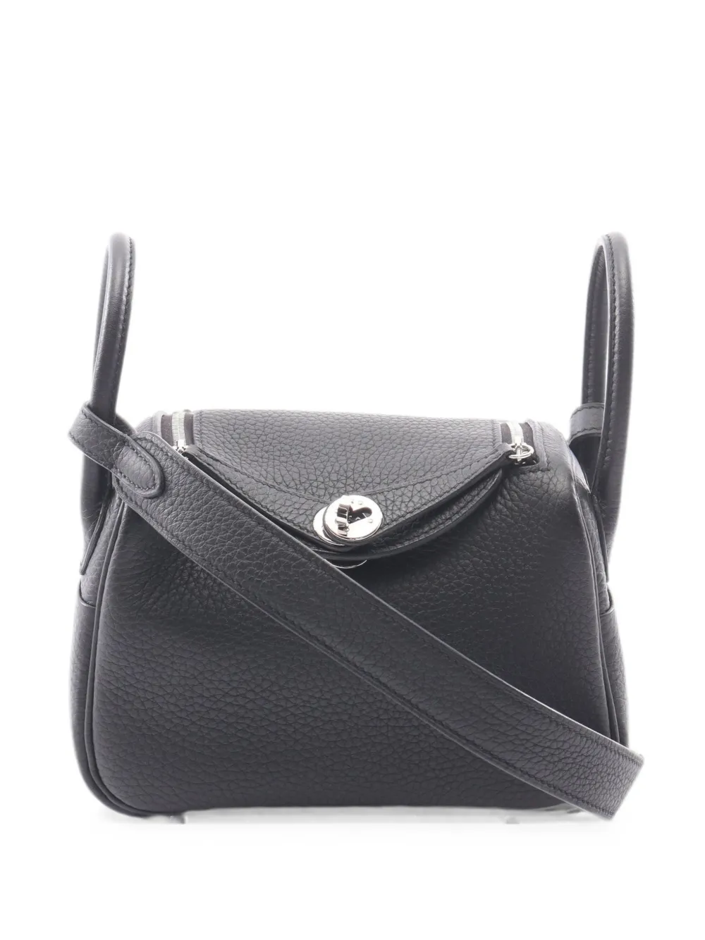 Hermès Pre-Owned 2023 mini Lindy two-way handbag - Schwarz