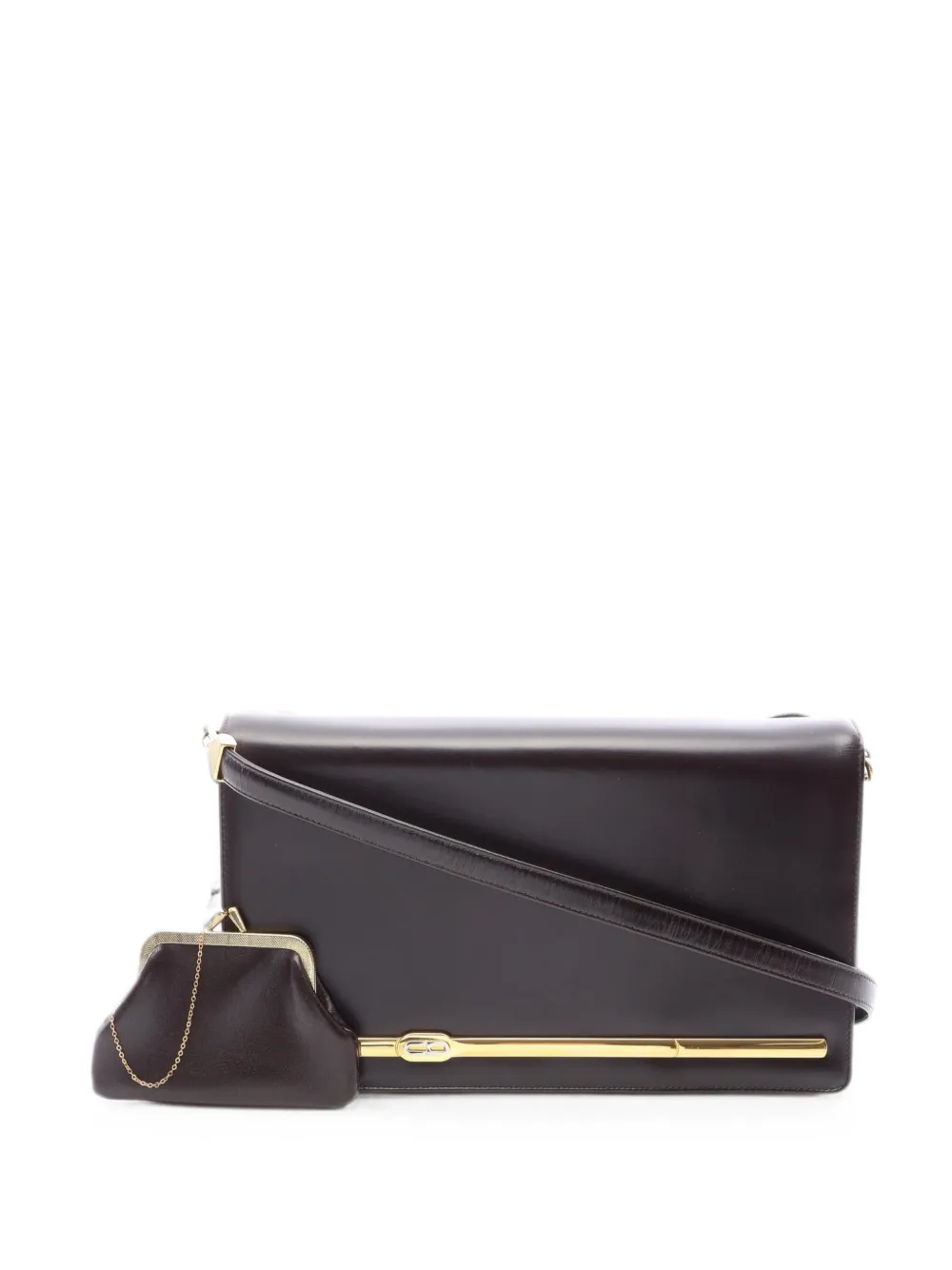 Christian Dior Pre-Owned 2000s leather shoulder bag - Marrone