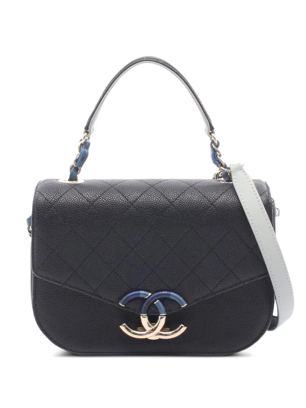 CHANEL Pre-Owned 2018 Matelassé Coco shoulder bag - Schwarz