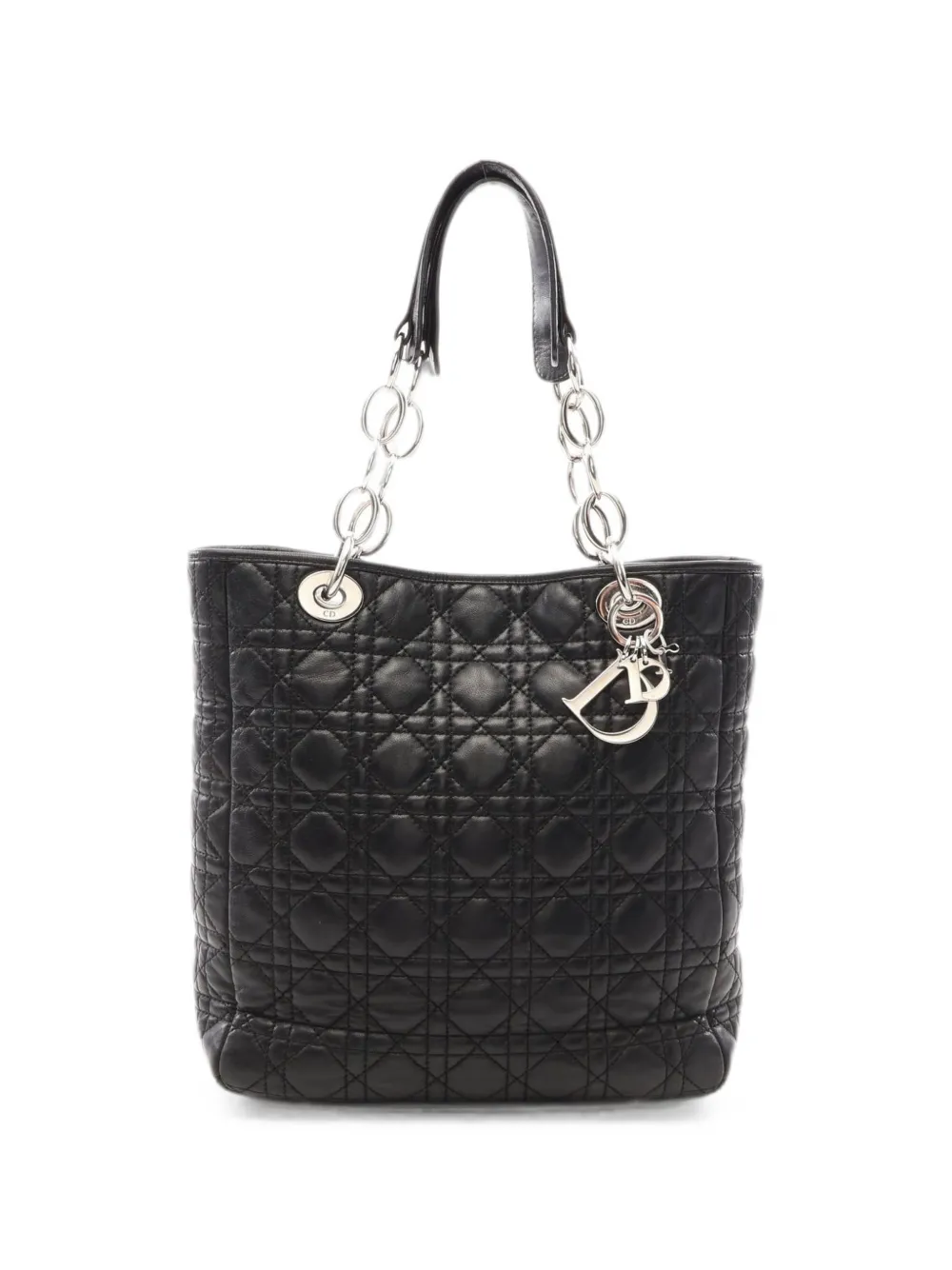 Christian Dior Pre-Owned 2000s Cannage tote bag - Nero