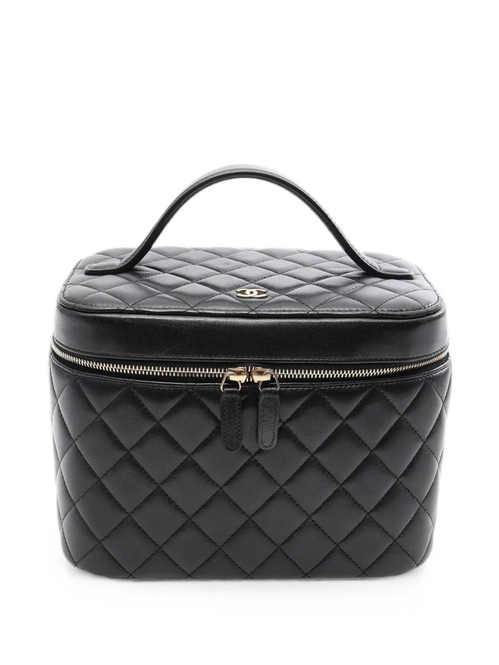 CHANEL Pre-Owned 2016-2017 quilted vanity bag - Nero