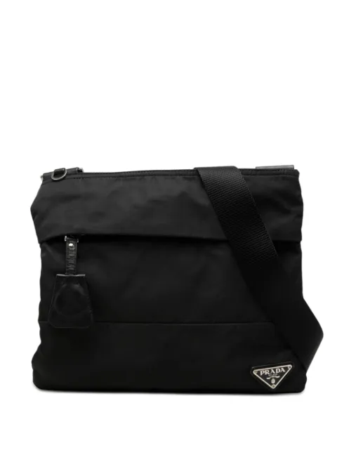 Prada Pre-Owned 2013-2026 Tessuto Zip Top crossbody bag