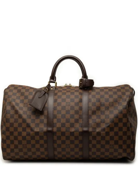 Louis Vuitton Pre-Owned 2006 Damier Ebene Keepall 50 travel bag