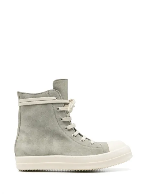 Rick Owens zapatillas de piel con cordones