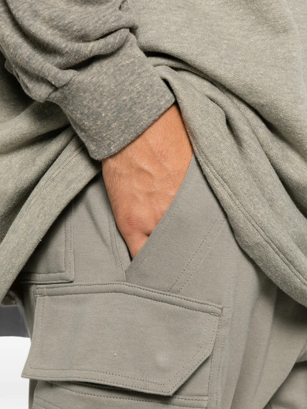 Rick Owens Broek met trekkoord Grijs