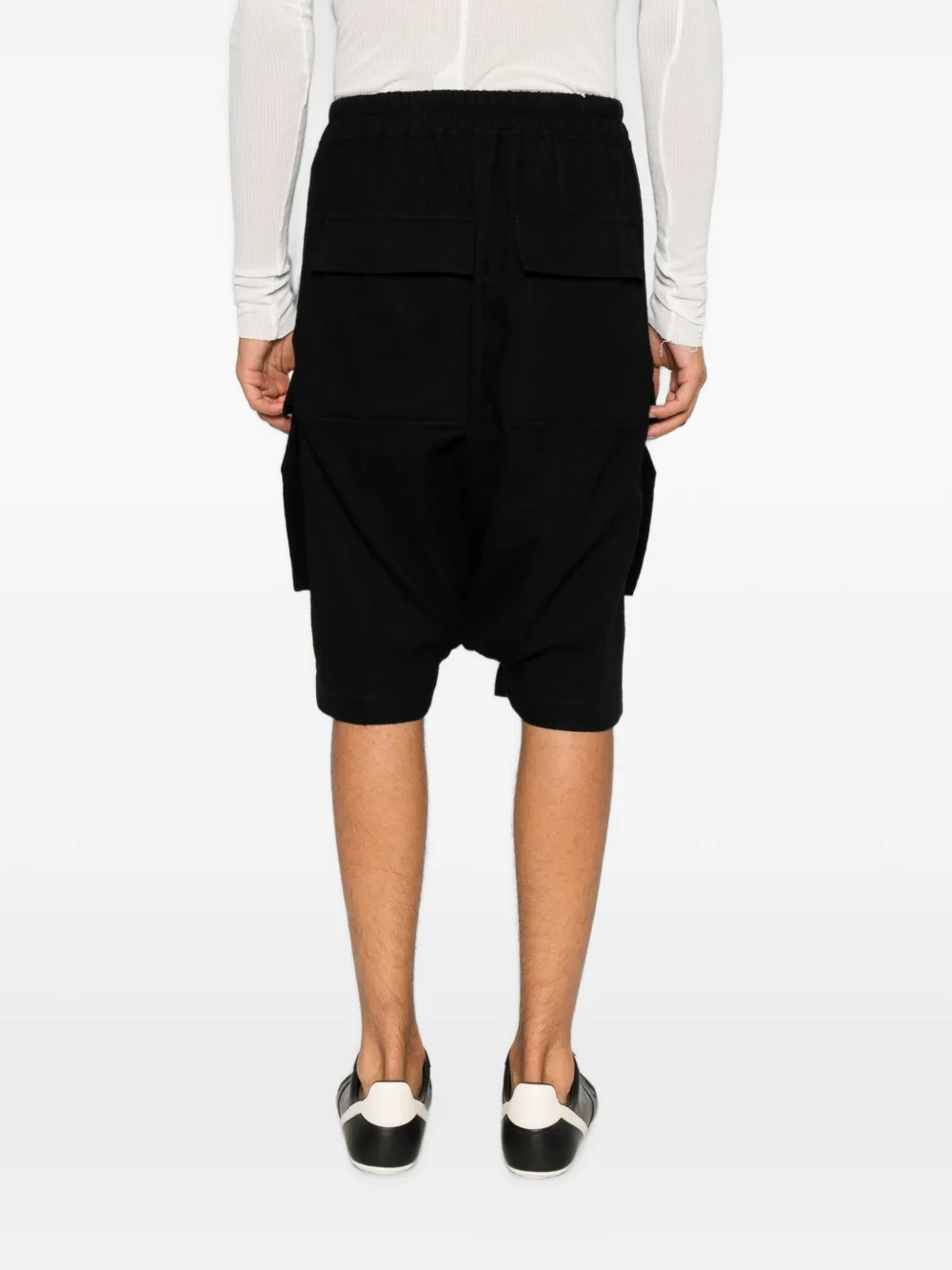 Rick Owens Cargo shorts Zwart