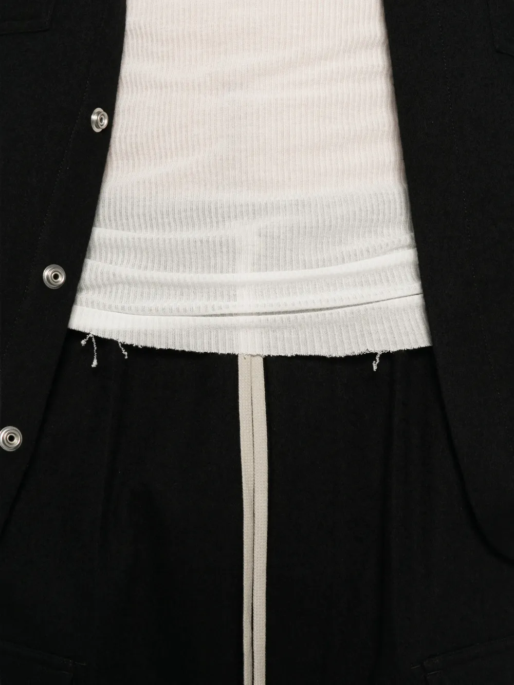 Rick Owens Cargo shorts Zwart