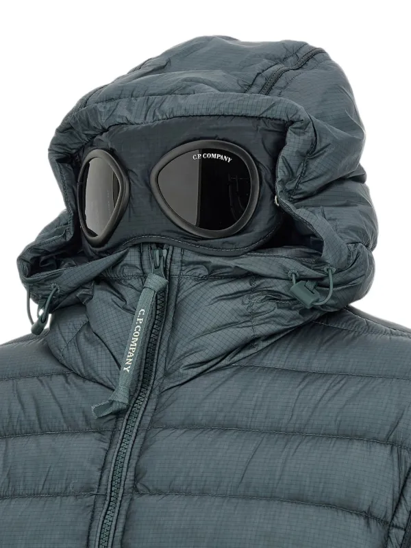 C.P. Company Goggle ダウンジャケット | ブルー | FARFETCH JP