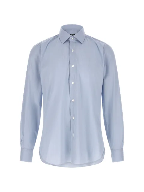 Barba Poplin classic-collar shirt