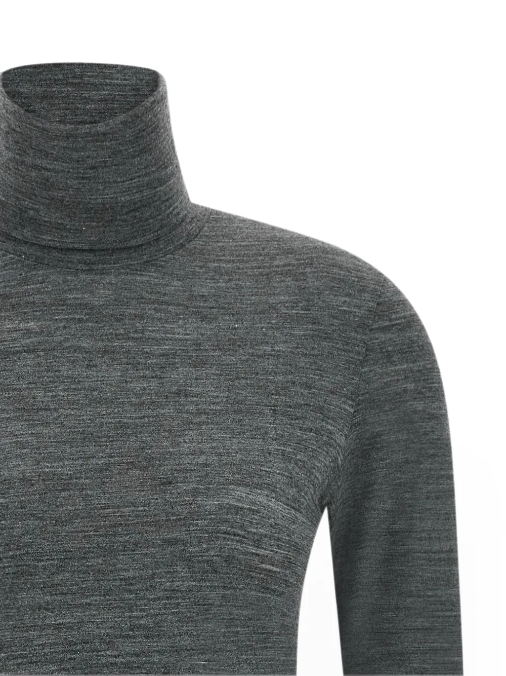 Jil Sander T-shirt met hoge hals Grijs