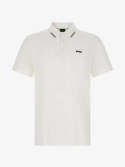 BOSS polo Swing Paddy à logo imprimé