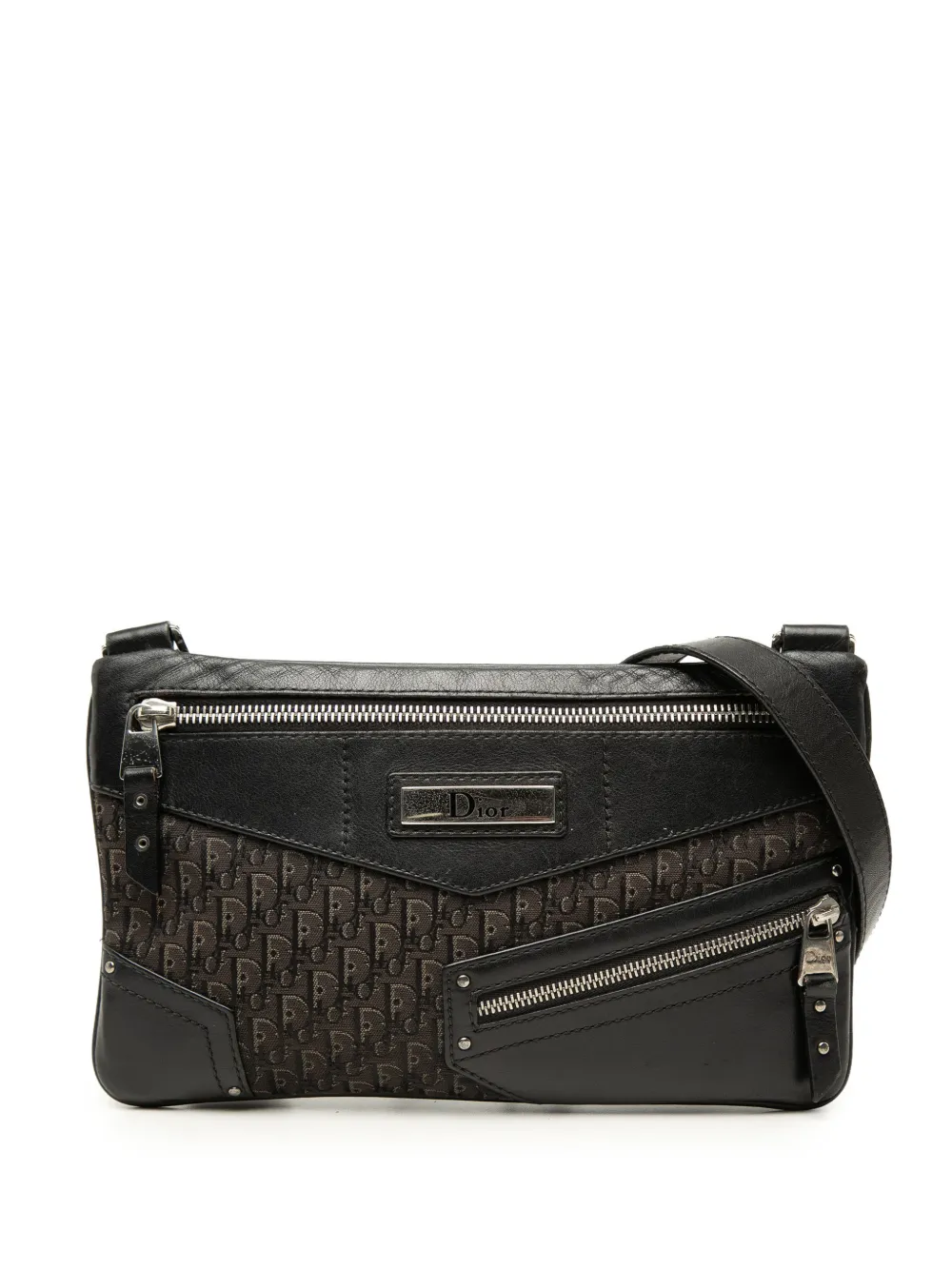 Christian Dior Pre-Owned 2003 Diorissimo Trotter Canvas Street Chic shoulder bag - Nero