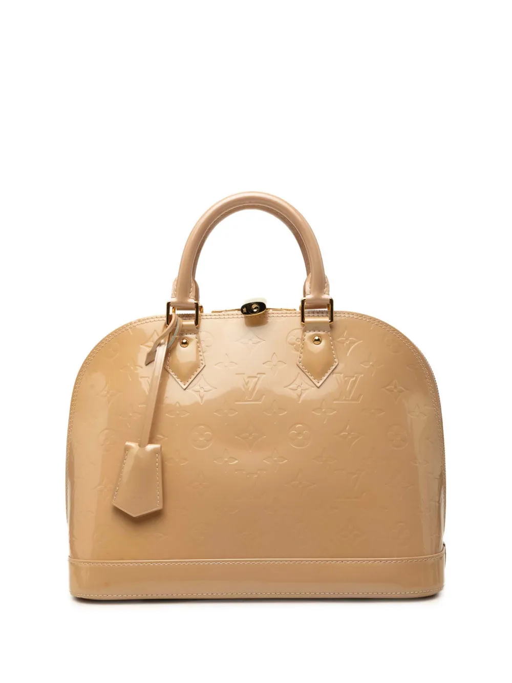 Louis Vuitton Pre-Owned 2010 Monogram Vernis Alma PM handbag - Toni neutri