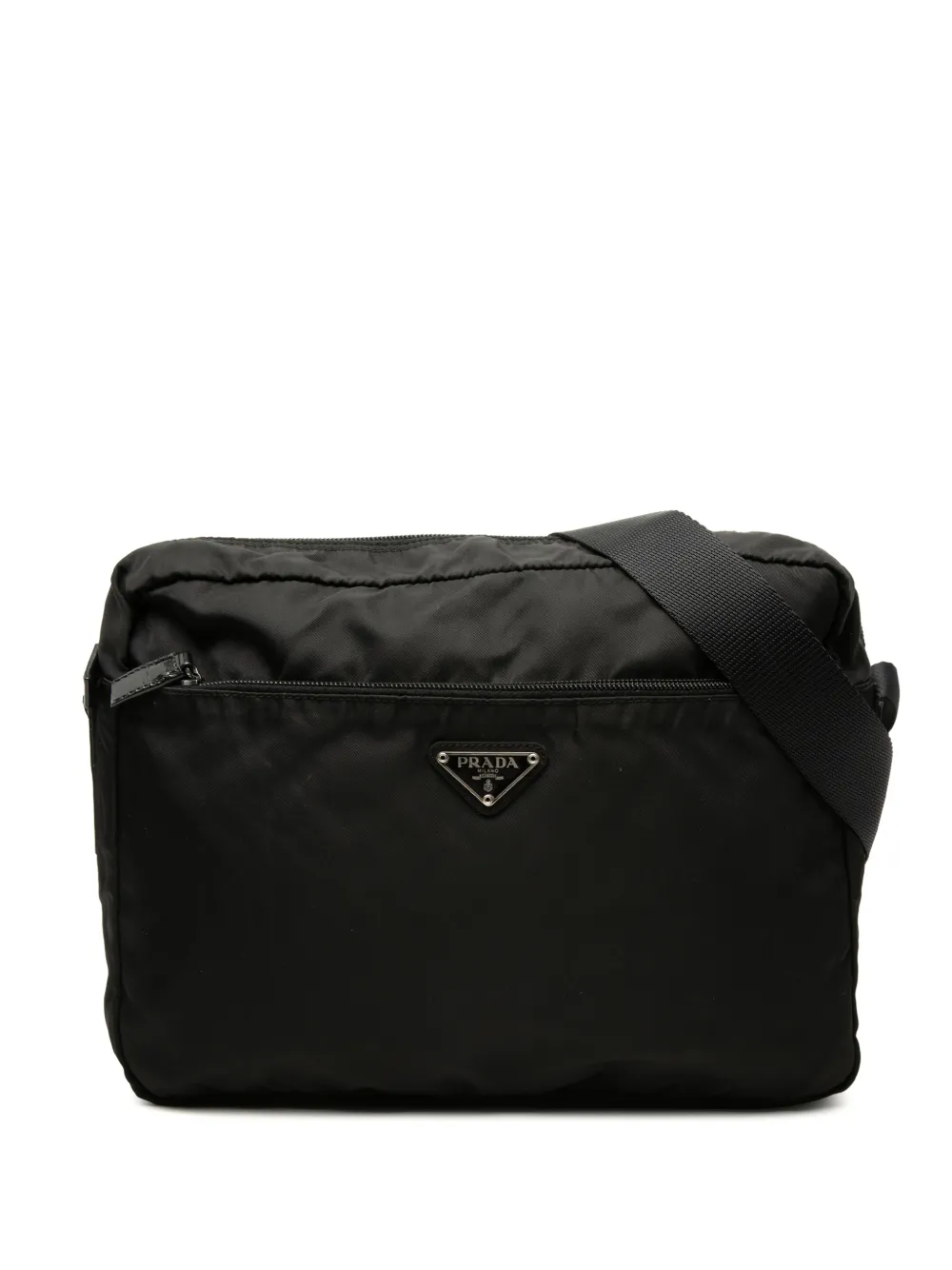 Prada Pre-Owned 2000-2013 Tessuto Zip Top crossbody bag - Schwarz