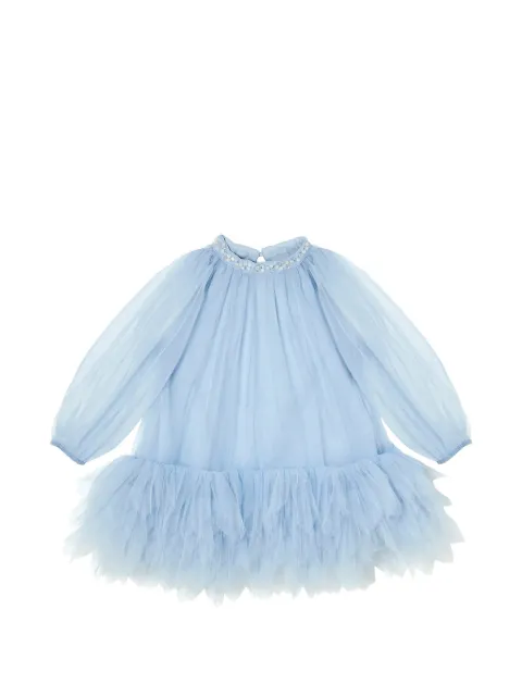 Tutu Du Monde pearl-embellished ruffled dress