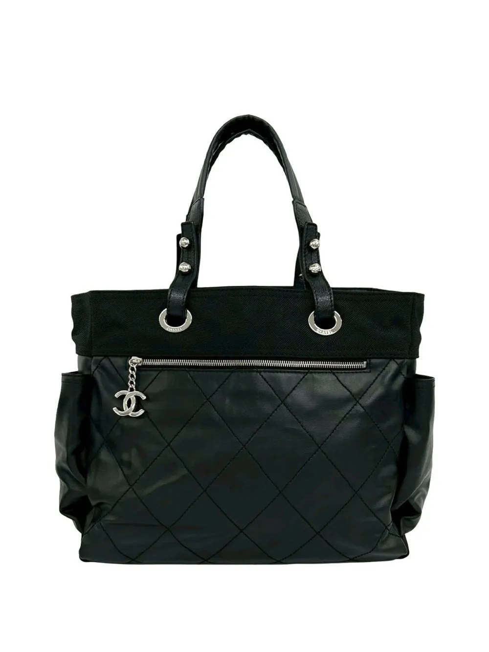 CHANEL Pre-Owned 2006-2008 Large Paris Biarritz tote bag - Nero