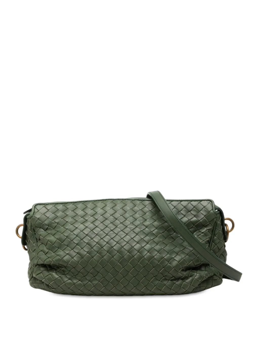 Bottega Veneta Pre-Owned 2008 Nappa Intrecciato crossbody bag - Green