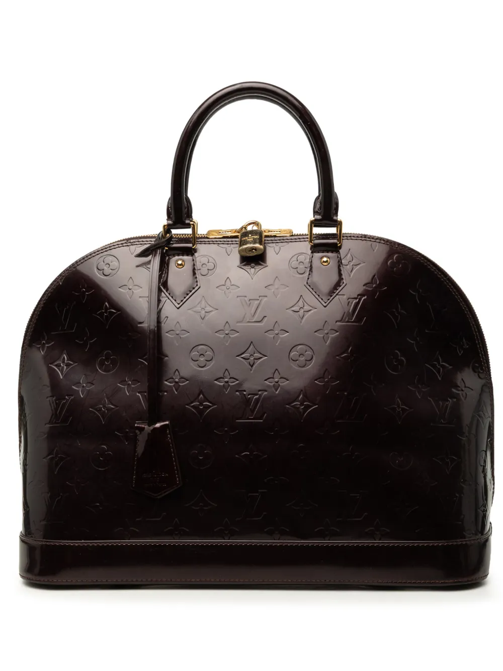 Louis Vuitton Pre-Owned 2010 Monogram Vernis Alma GM handbag - Purple