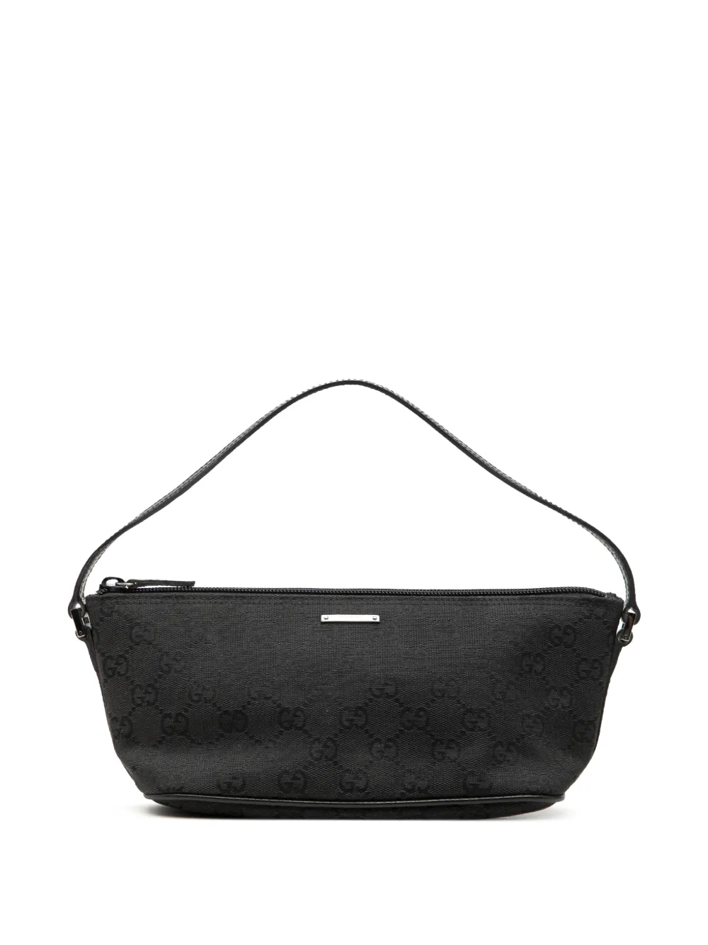 Gucci Pre-Owned 2000-2015 GG Canvas Boat shoulder bag - Black