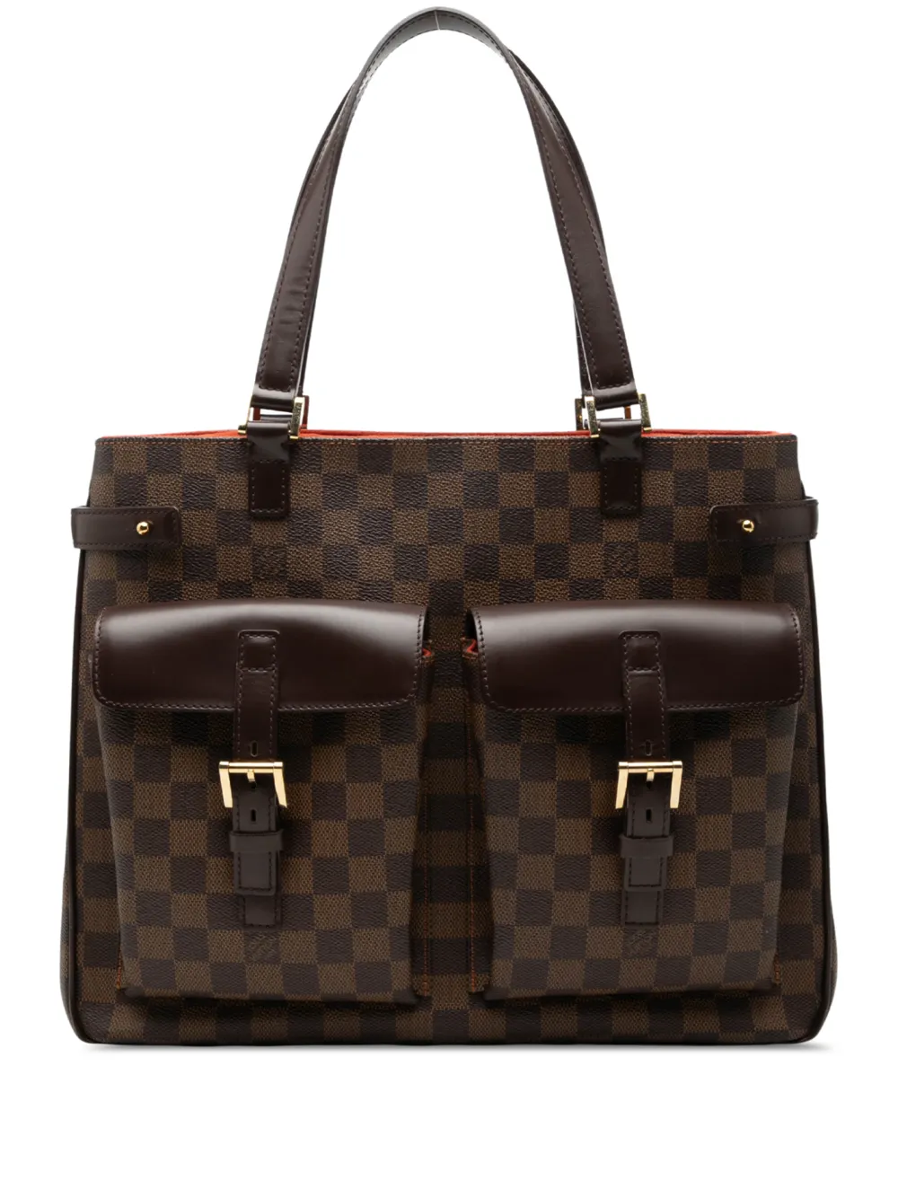 Louis Vuitton Pre-Owned 2005 Damier Ebene Uzes tote bag - Braun