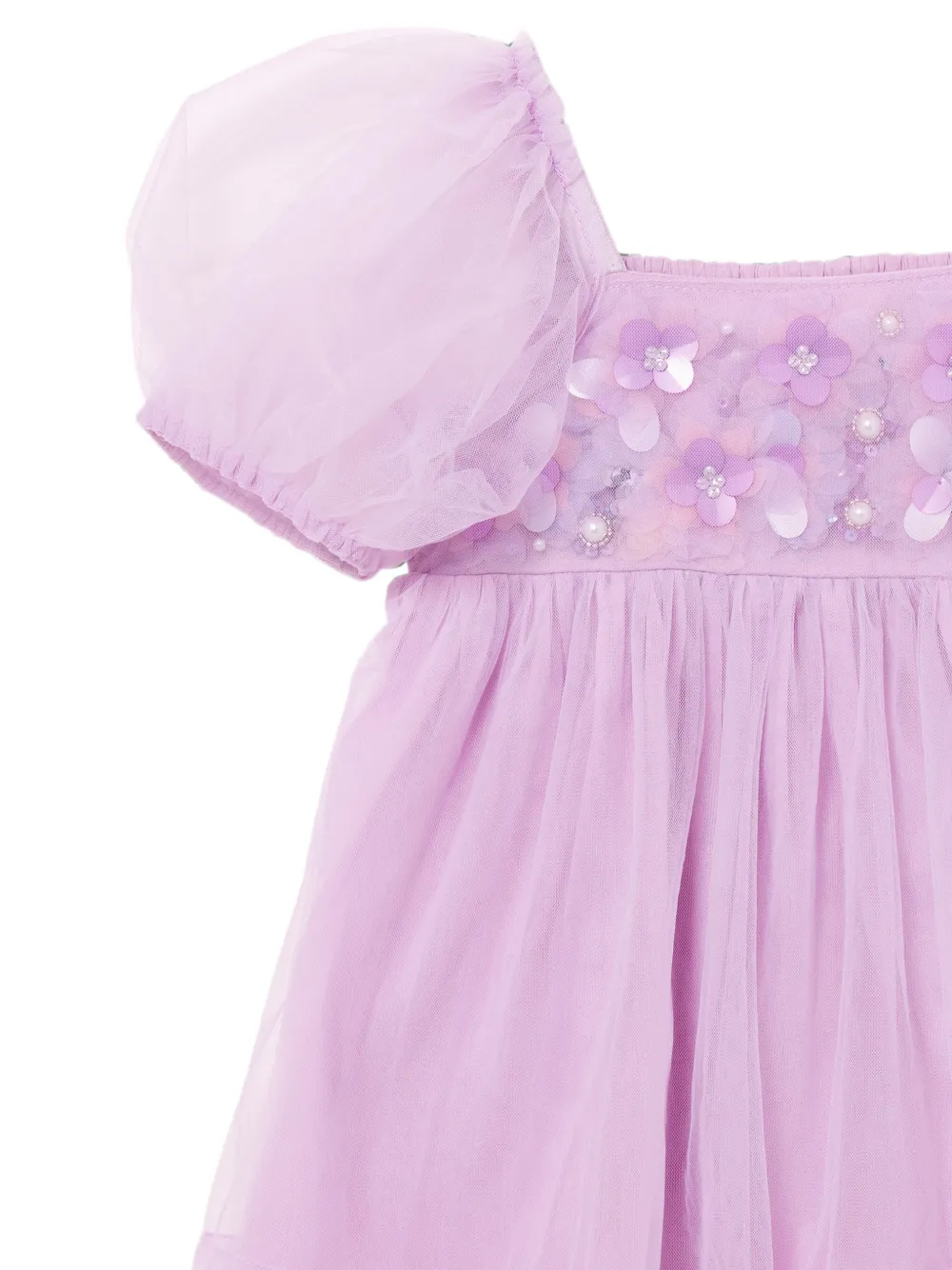 Tutu Du Monde Tulen jurk met pailletten Paars