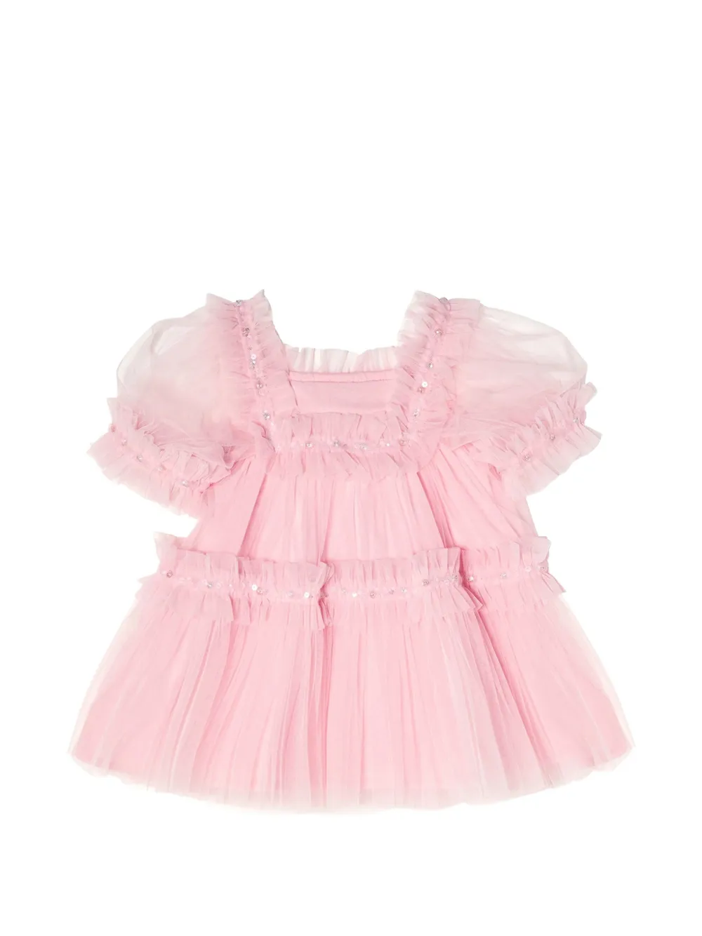 Tutu Du Monde Encore Angel sequin-embellished ruffled dress - Pink