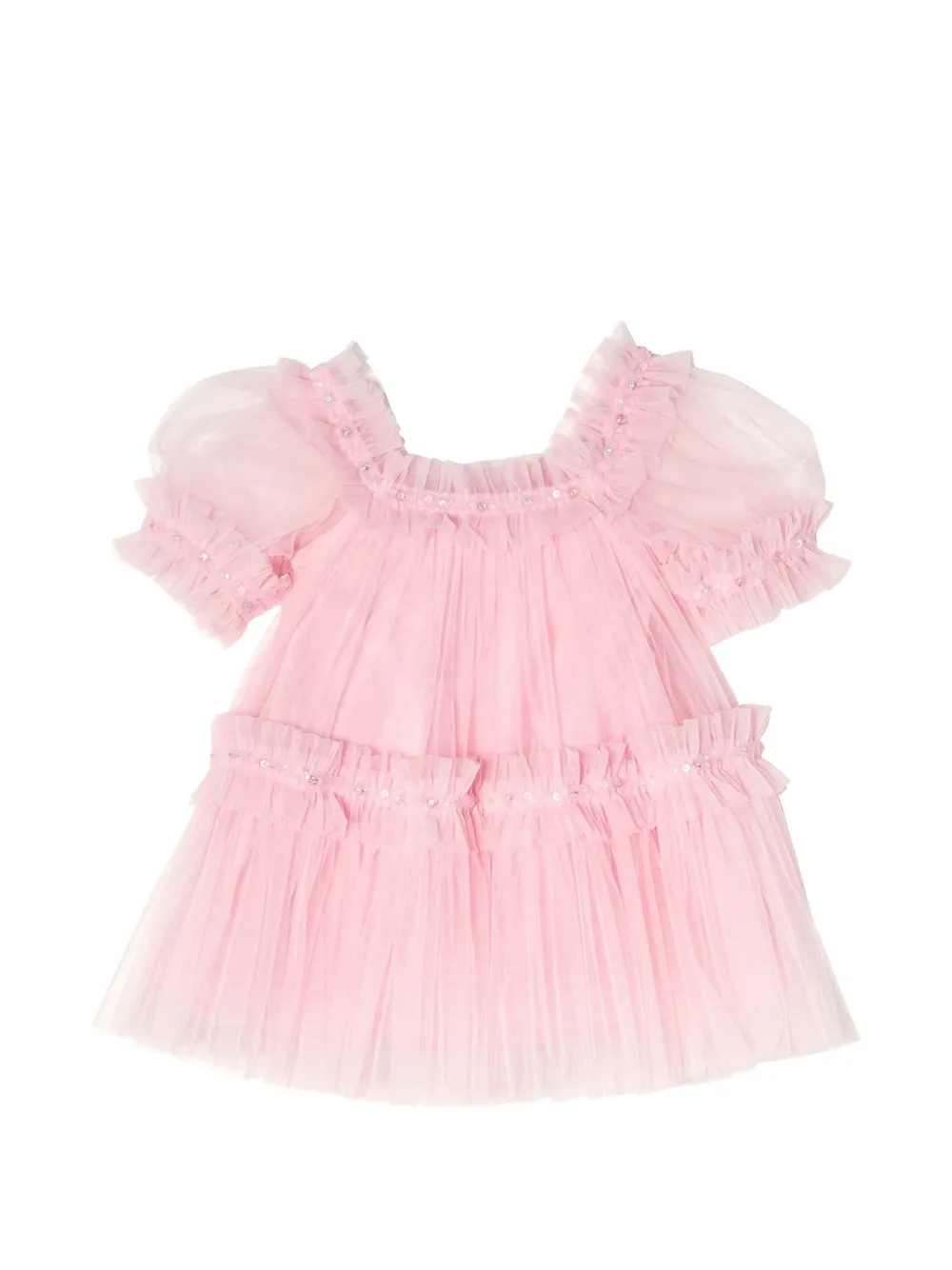 Tutu Du Monde Encore Angel jurk verfraaid met pailletten en ruches Roze