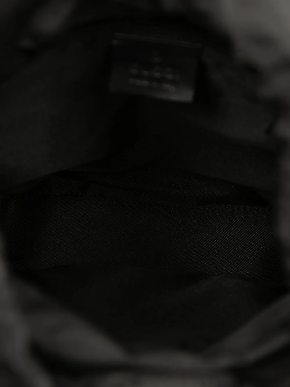 Pre-owned Gucci 2000-2015 Gg Canvas Backpack In Black