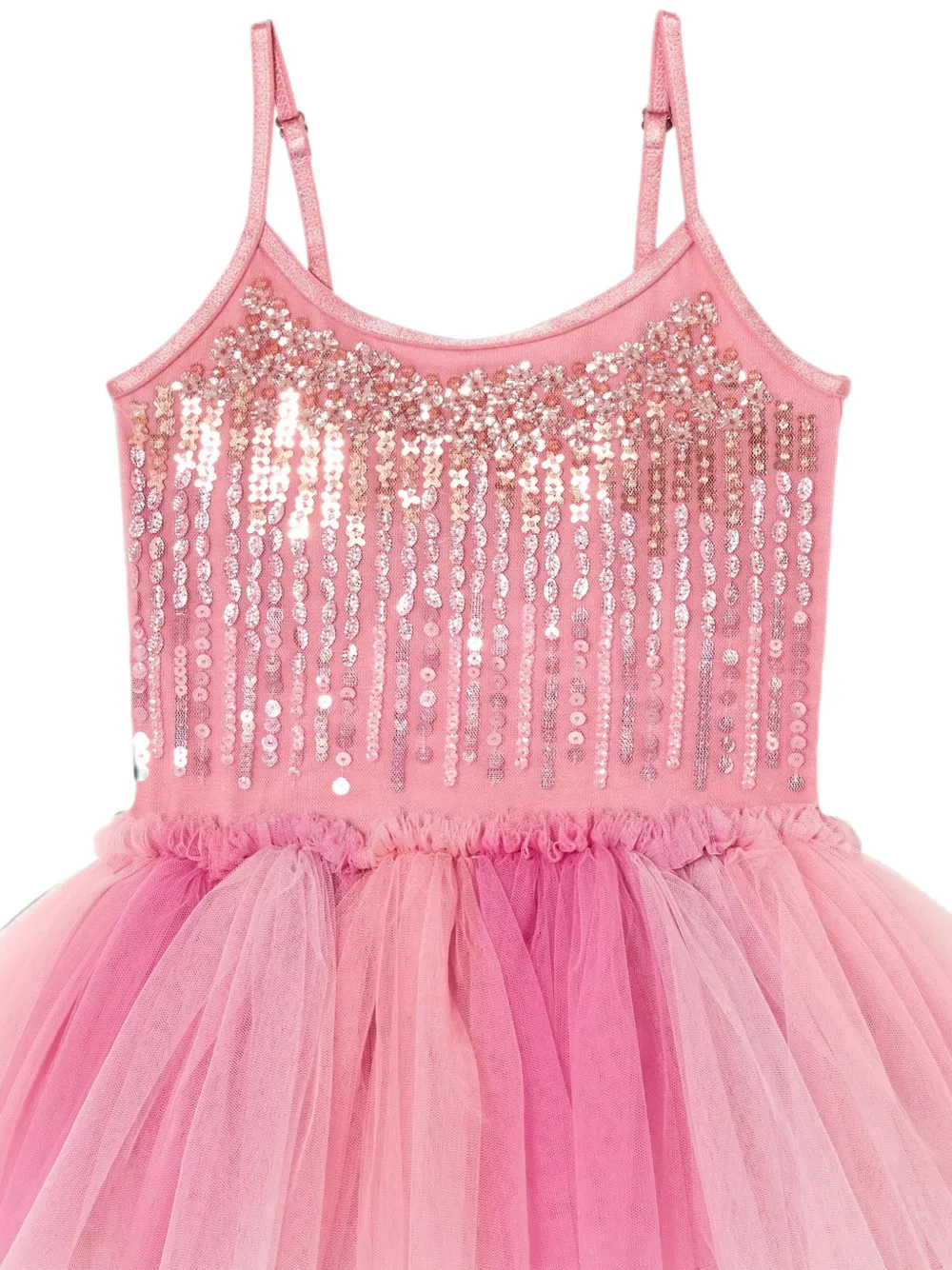 Tutu Du Monde Shirley Sparkle tulen jurk verfraaid met pailletten Roze