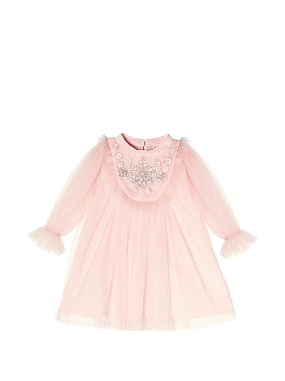 Tutu Du Monde sequin-embellished tulle-panelled dress - Pink