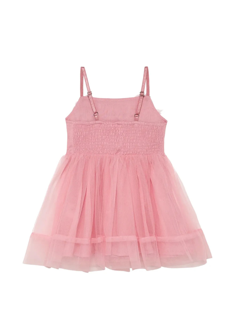 Tutu Du Monde Belle tulen jurk met bloemapplicatie Roze