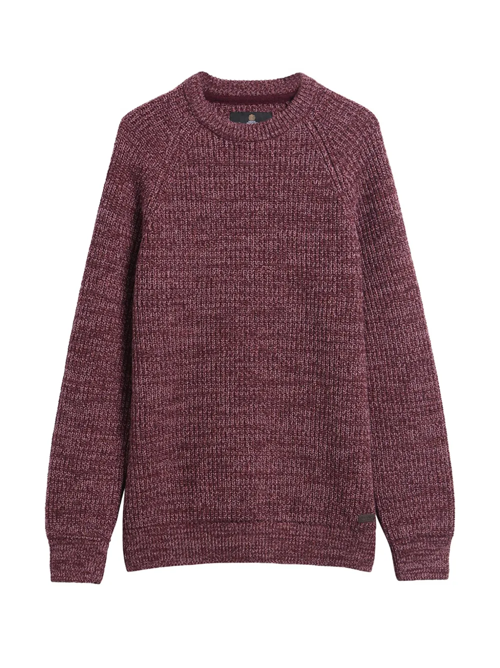 Barbour chunky-knit raglan-sleeve sweater Rood