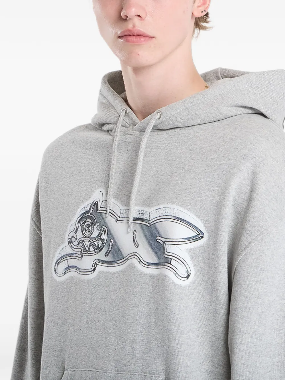 Billionaire Boys Club Ice Cream Running Dog katoenen hoodie Grijs