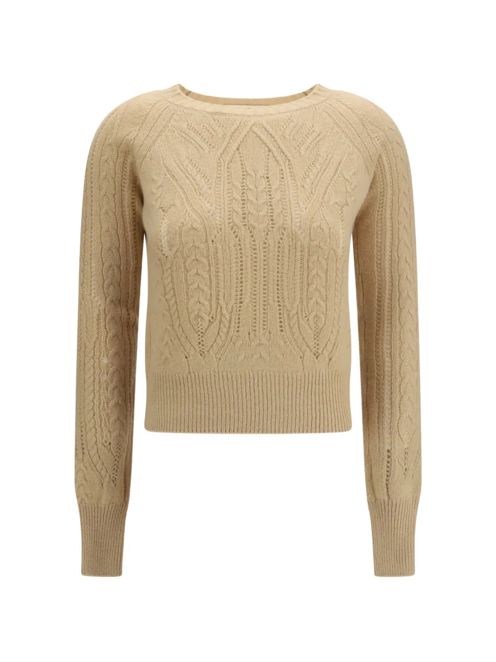 Ermanno Scervino cable-knit cashmere sweater - Nude