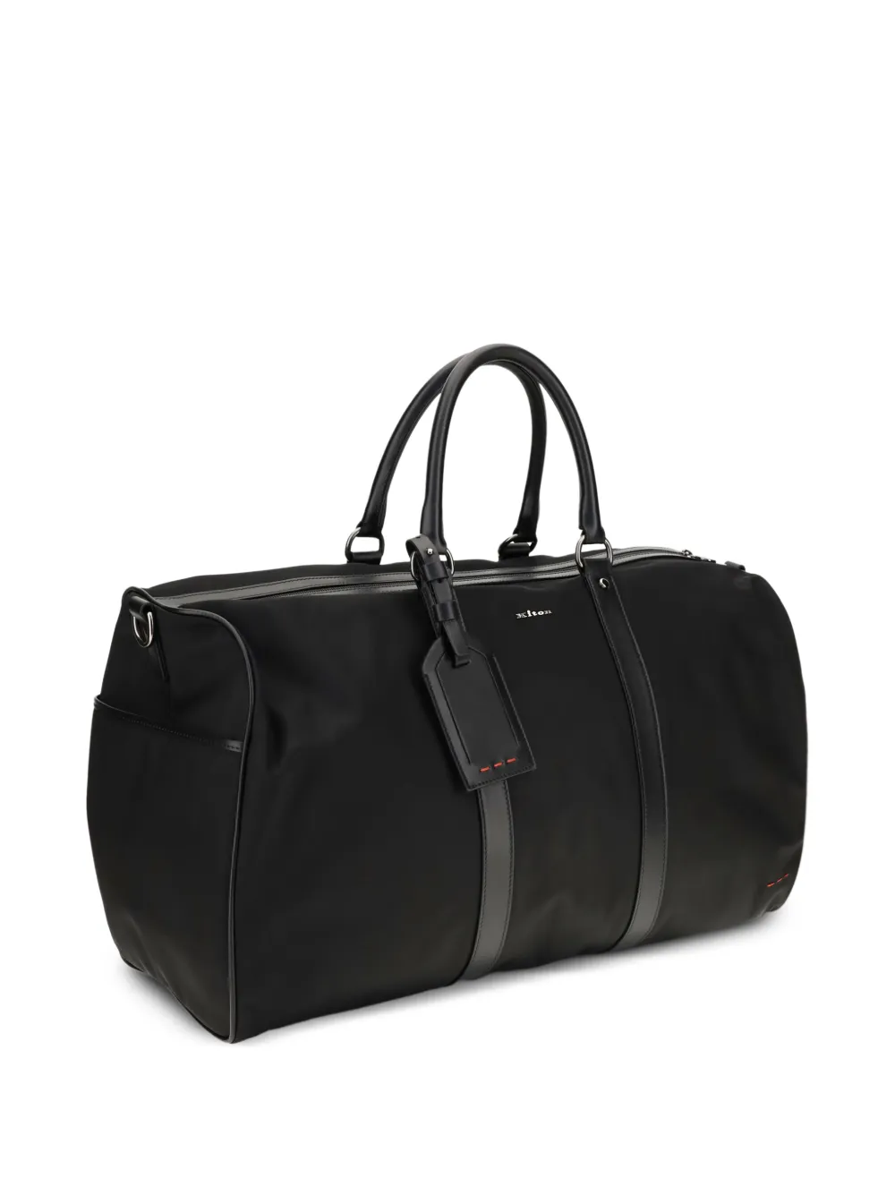 Kiton Reistas met logoplakkaat Zwart