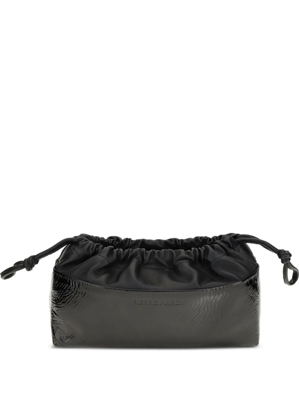 Pierre Hardy Twin drawstring clutch bag - Nero