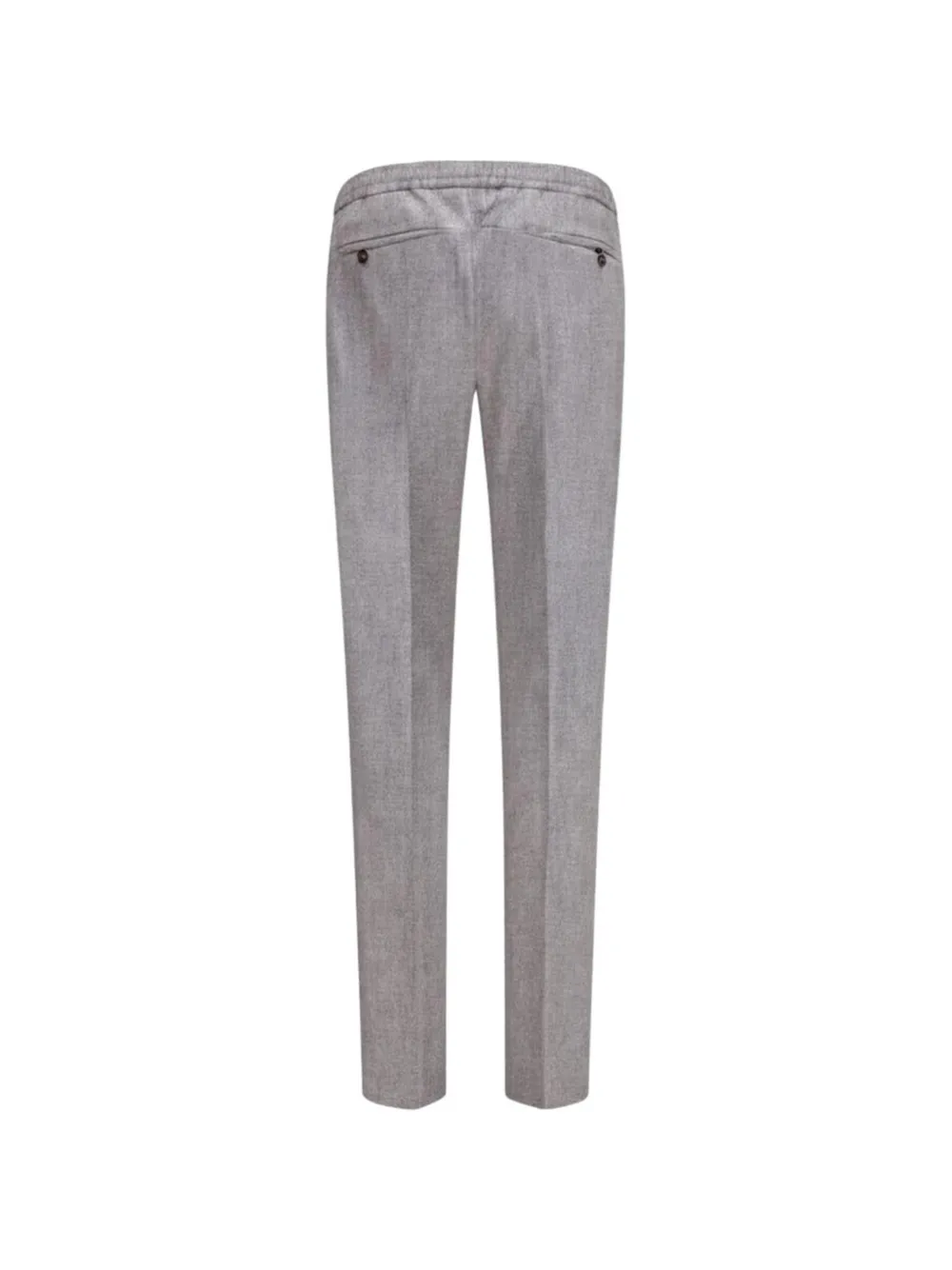 PT Torino Broek met elastische tailleband en trekkoord Grijs