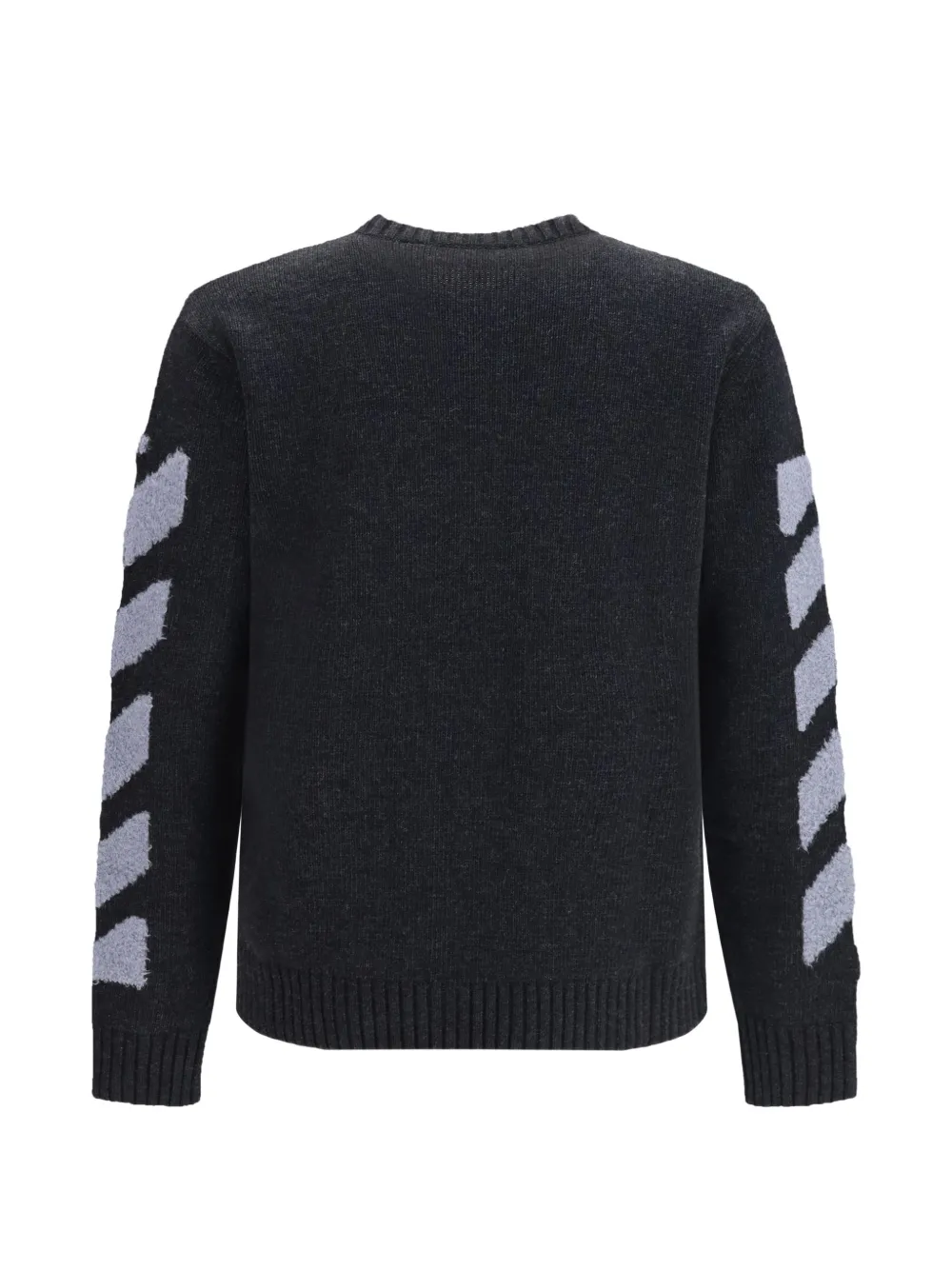 Off-White Diagonals trui met geborduurd logo Grijs