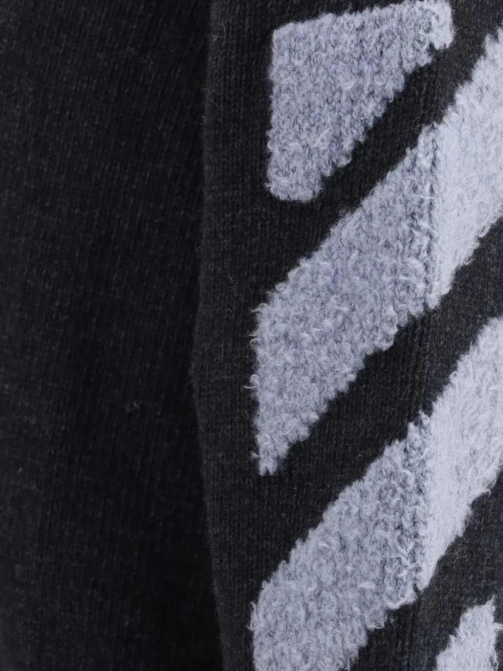 Off-White Diagonals trui met geborduurd logo Grijs