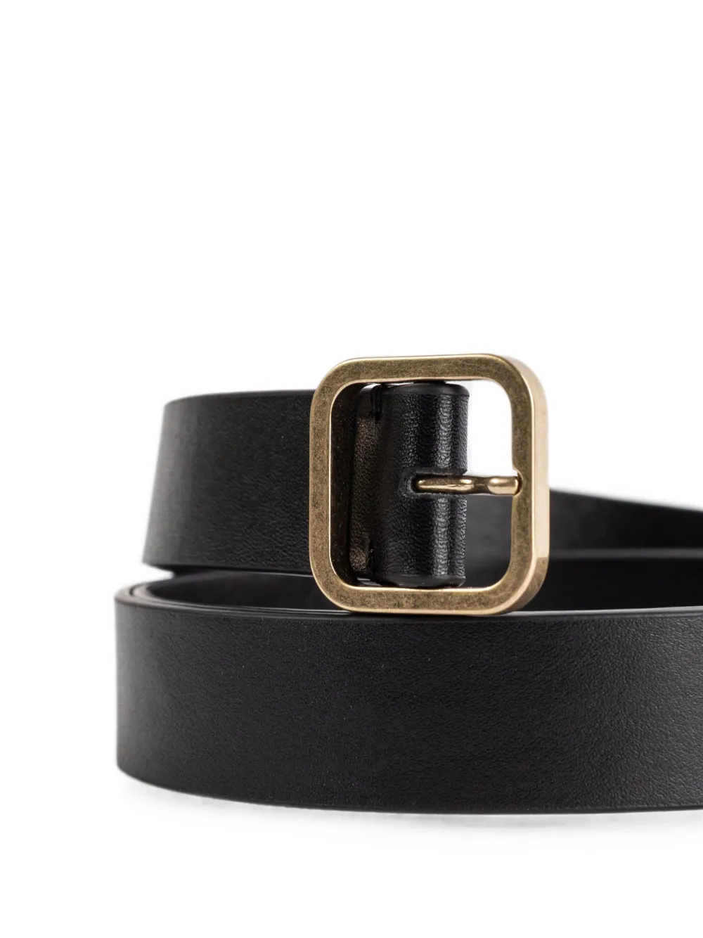 Marsèll Quadra leren riem Zwart