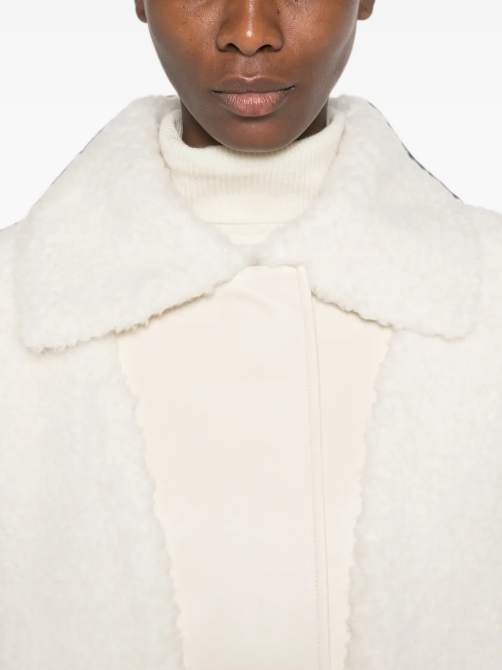 Sportmax Jack met gespkraag Wit