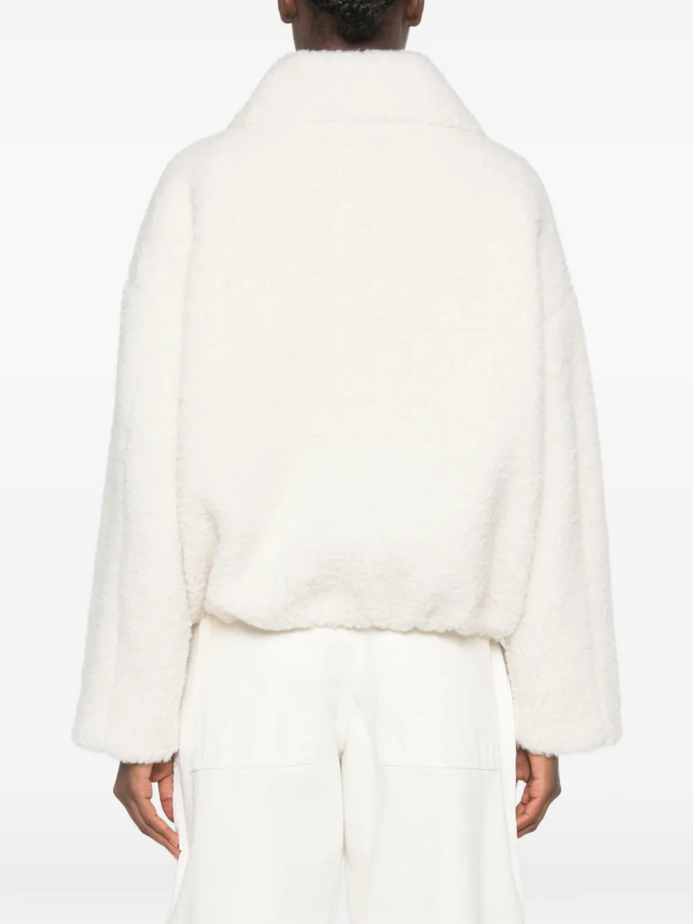 Sportmax Jack met gespkraag Wit
