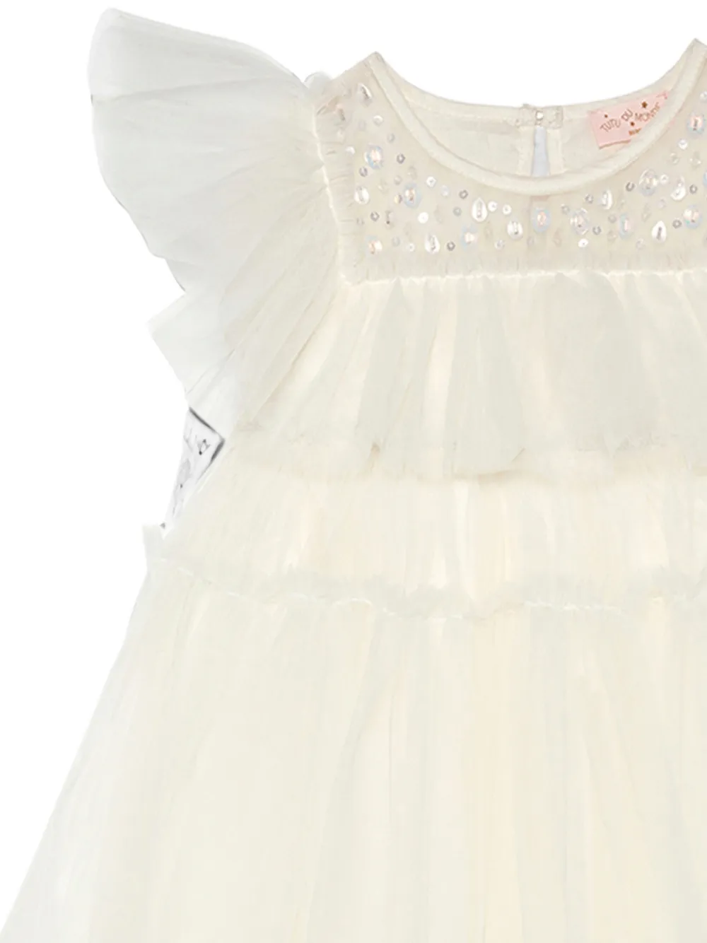 Tutu Du Monde Ziegfeld jurk met ruches Beige