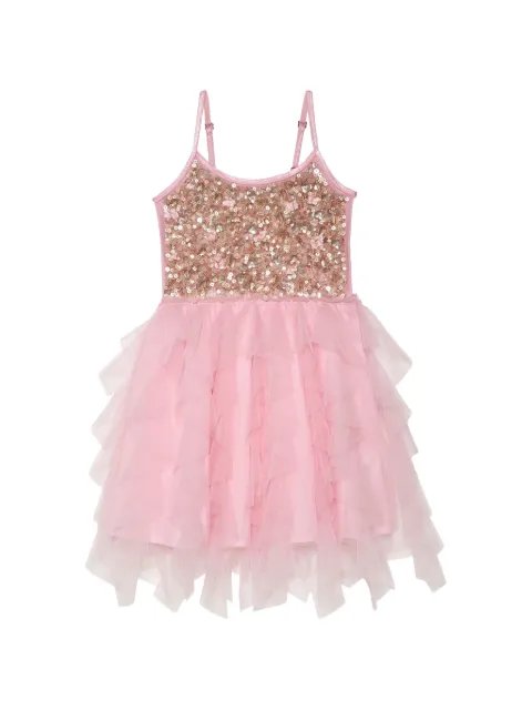 Tutu Du Monde sequin-embellished ruffled dress